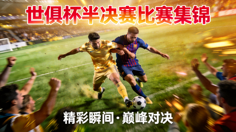 世俱杯半决赛比赛集锦视频封面画面